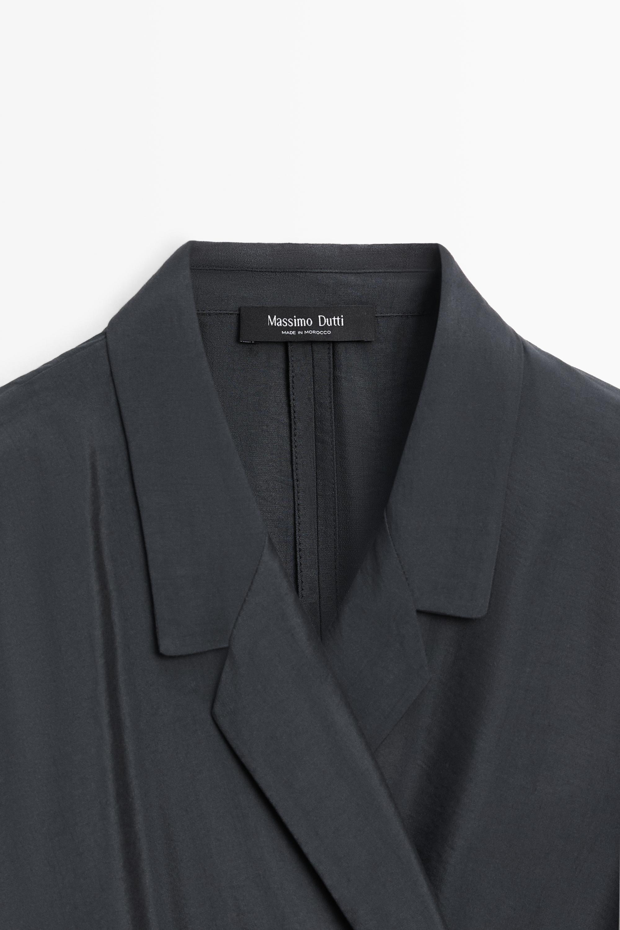 Robe midi drapée